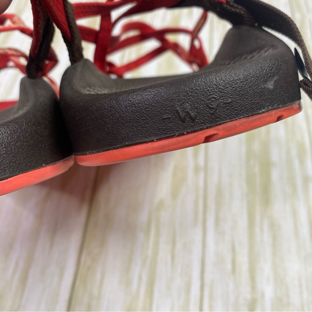 Chaco ZX/2 Classic Sandals in Red Orange - Picture 10 of 11